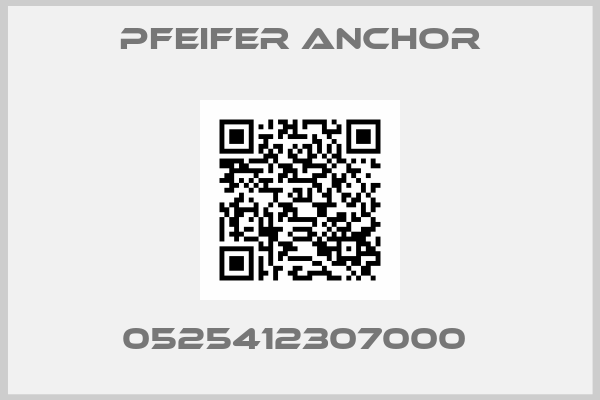 Pfeifer Anchor-0525412307000 