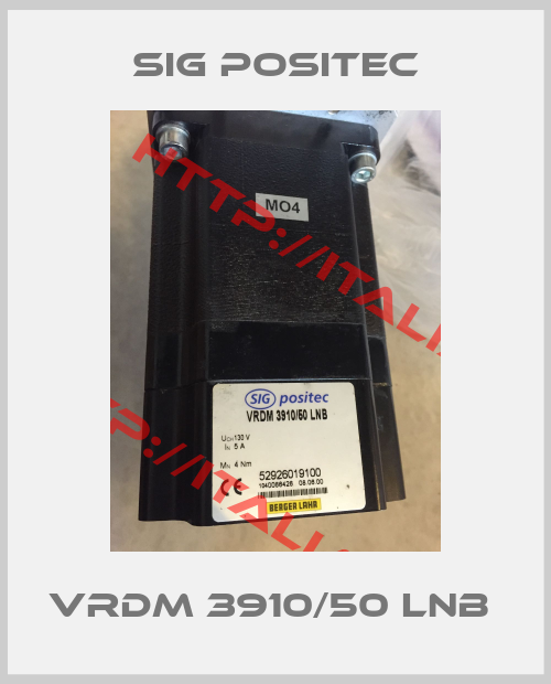 SIG Positec-VRDM 3910/50 LNB 