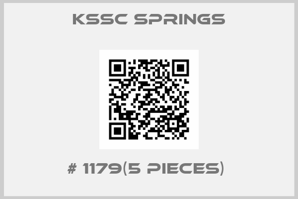 KSSC Springs-# 1179(5 pieces) 