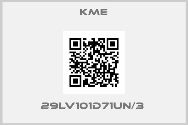 Kme-29LV101D71UN/3 