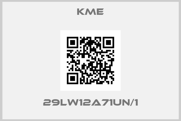 Kme-29LW12A71UN/1