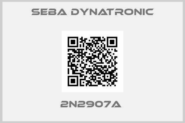 Seba Dynatronic-2N2907A 