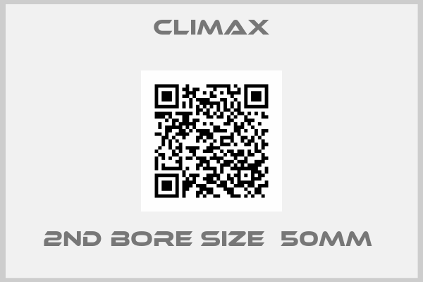 Climax-2ND BORE SIZE  50MM 