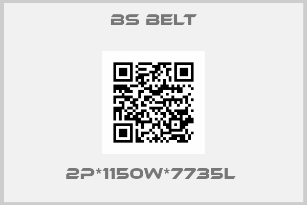 Bs Belt-2P*1150W*7735L 