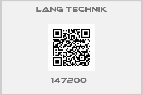 Lang Technik-147200  