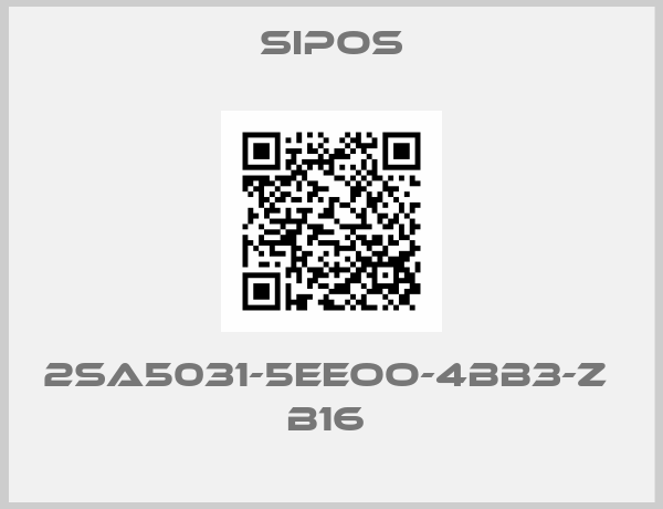 Sipos-2SA5031-5EEOO-4BB3-Z  B16 