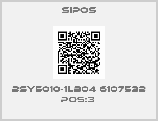 Sipos-2SY5010-1LB04 6107532 POS:3 