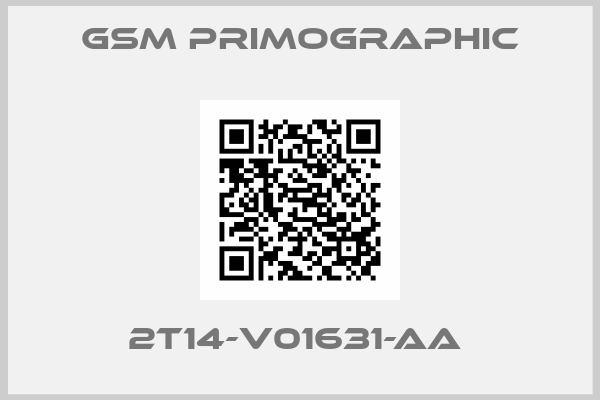 Gsm Primographic-2T14-V01631-AA 