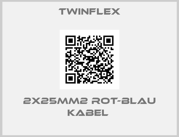 Twinflex-2X25MM2 ROT-BLAU KABEL 