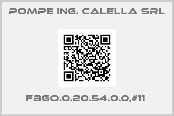 Pompe Ing. Calella Srl-FBGO.0.20.54.0.0,#11 