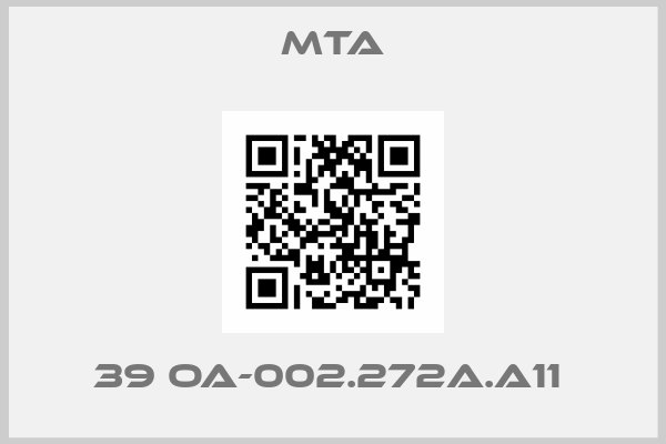 MTA-39 OA-002.272A.A11 