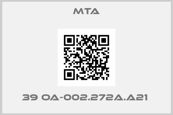 MTA-39 OA-002.272A.A21 