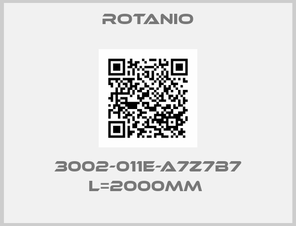 Rotanio-3002-011E-A7Z7B7 L=2000MM 