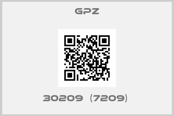 GPZ-30209  (7209) 