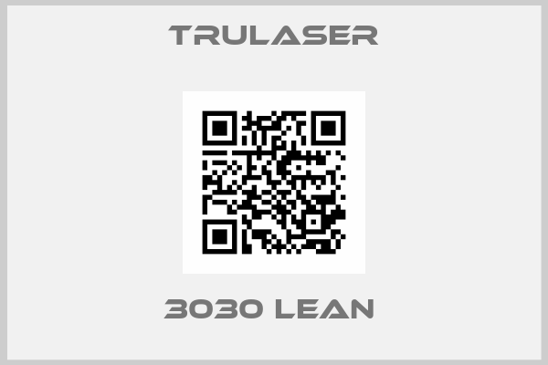 TruLaser-3030 LEAN 
