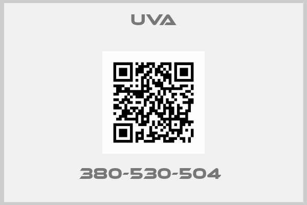 UVA-380-530-504 