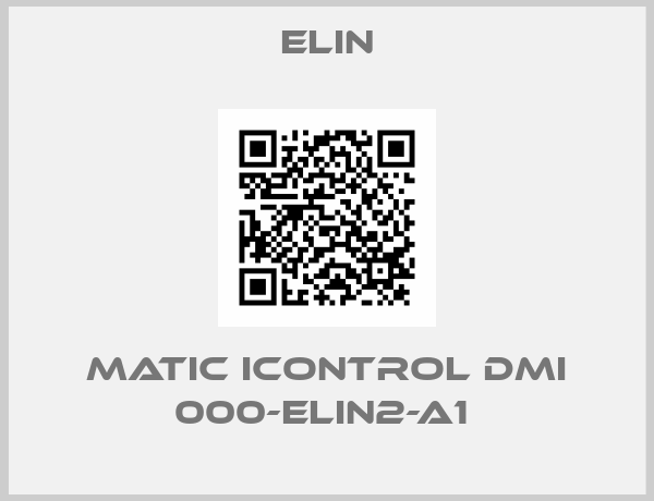 Elin-MATIC ICONTROL DMI 000-ELIN2-A1 