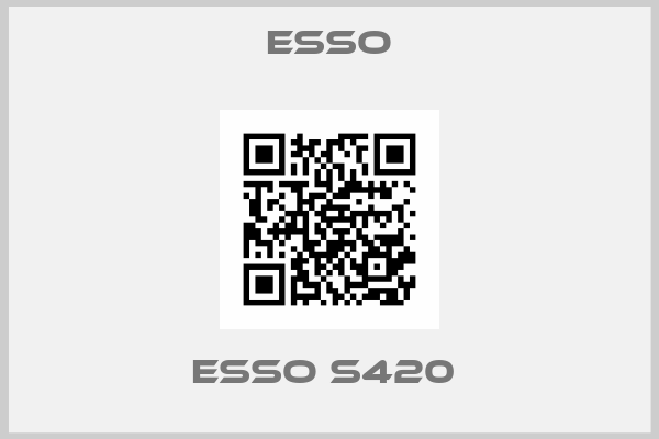Esso- Esso S420 