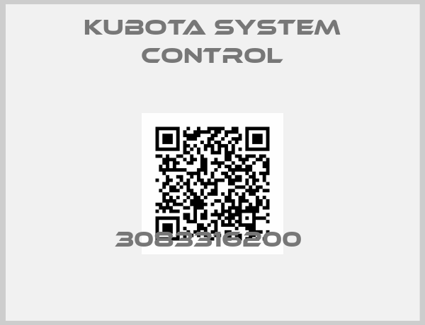 Kubota System Control-3083316200 