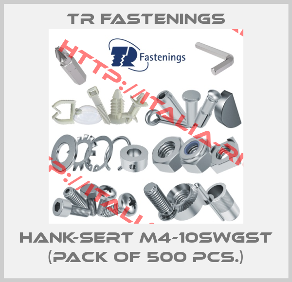 TR Fastenings-Hank-sert M4-10swgST (pack of 500 pcs.)
