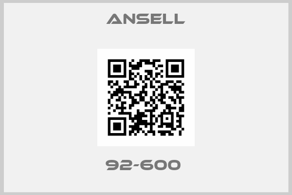 Ansell-92-600 