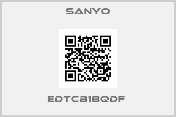 Sanyo-EDTCB18QDF 