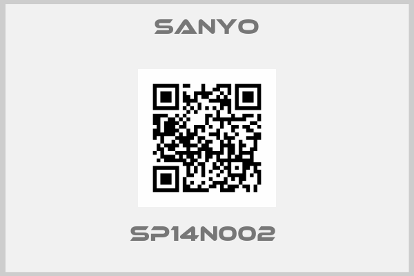 Sanyo-SP14N002 