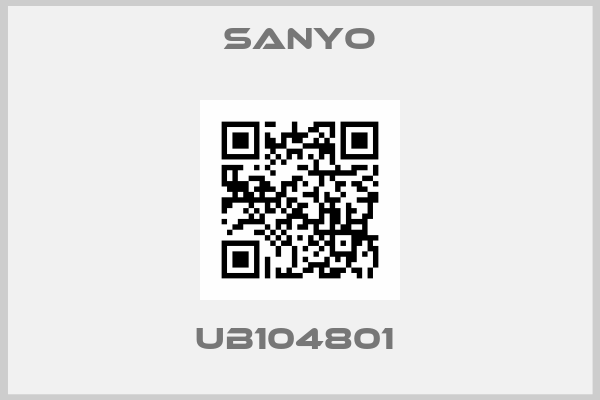 Sanyo-UB104801 