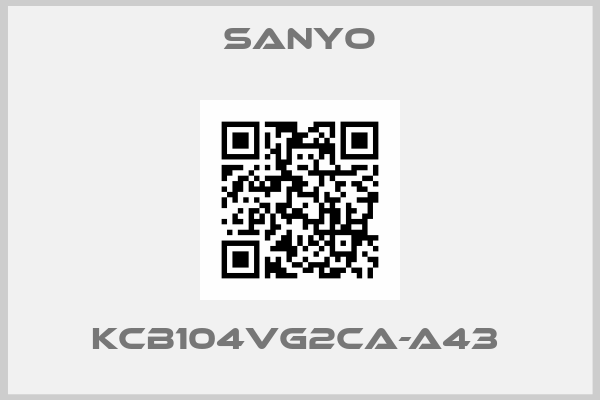 Sanyo-KCB104VG2CA-A43 