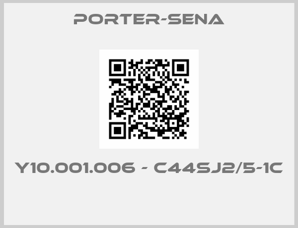 PORTER-SENA-Y10.001.006 - c44sj2/5-1c 