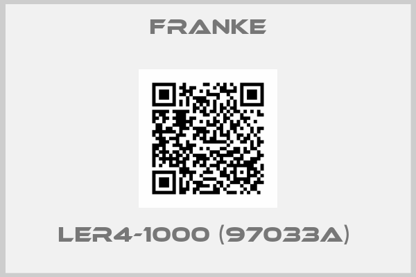 Franke-LER4-1000 (97033A) 
