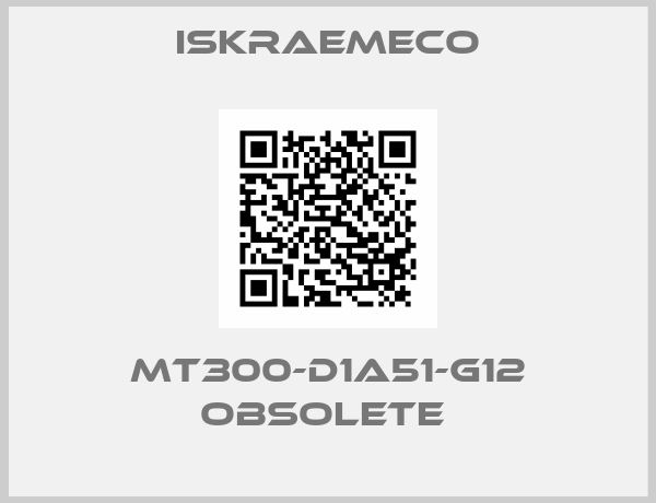 Iskraemeco-MT300-D1A51-G12 obsolete 