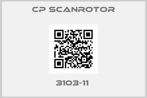 CP SCANROTOR-3103-11 