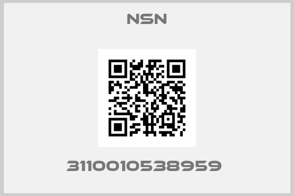 NSN-3110010538959 