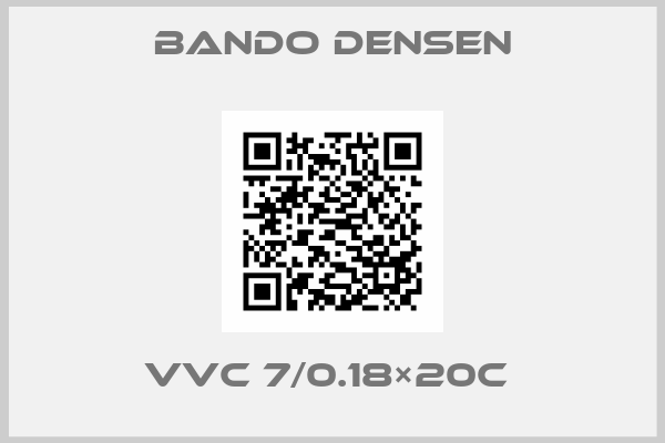Bando Densen-VVC 7/0.18×20C 