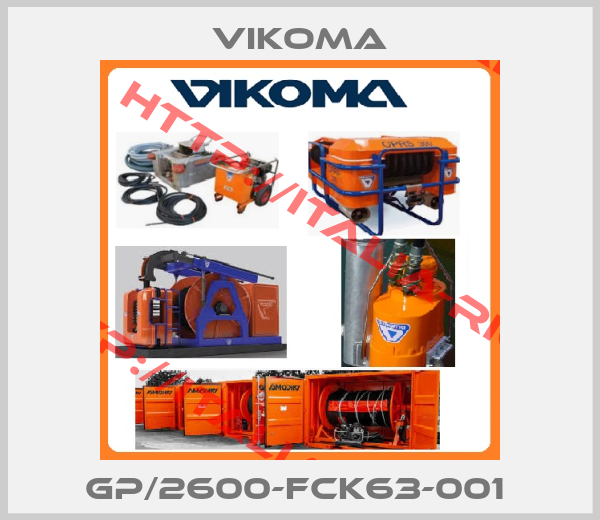 Vikoma-GP/2600-FCK63-001 