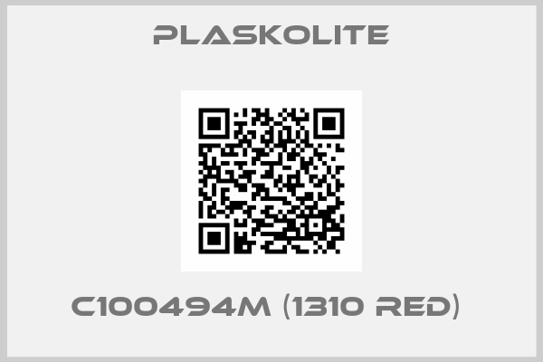 Plaskolite-C100494M (1310 Red) 