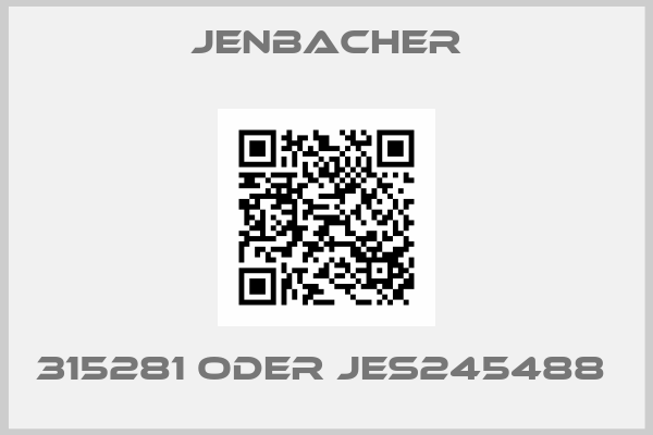 Jenbacher-315281 ODER JES245488 