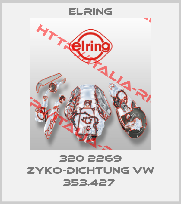 Elring-320 2269 ZYKO-DICHTUNG VW 353.427 