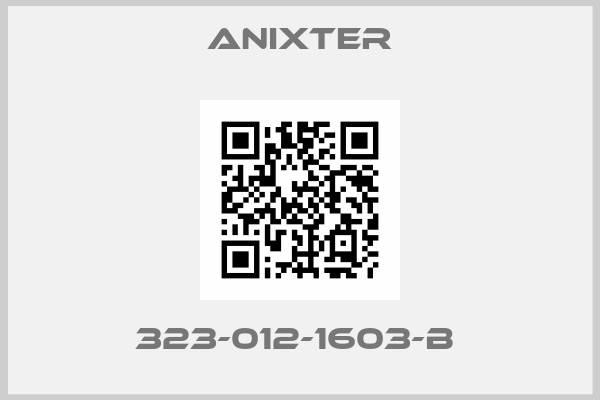 Anixter-323-012-1603-B 
