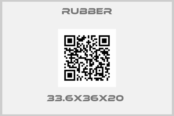 Rubber-33.6X36X20 