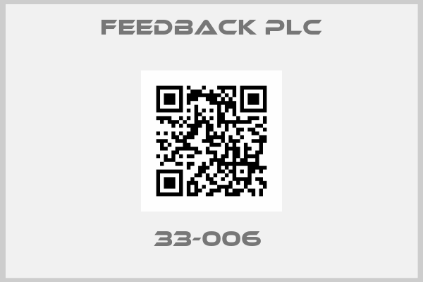 Feedback plc-33-006 