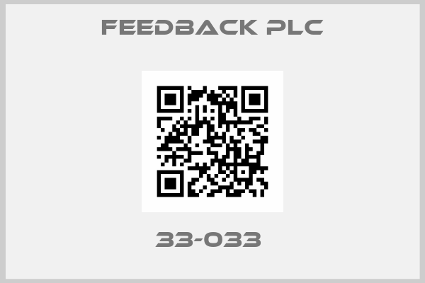 Feedback plc-33-033 