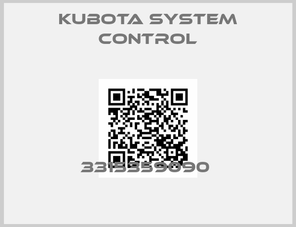 Kubota System Control-3315359090 
