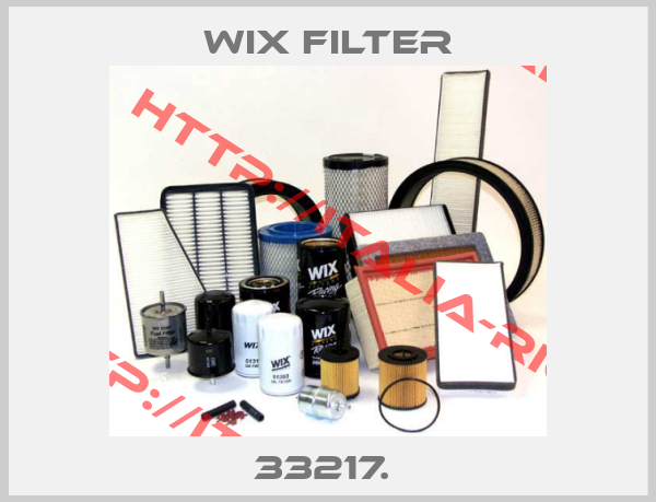 Wix Filter-33217. 