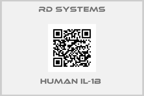 RD Systems-Human IL-1b 