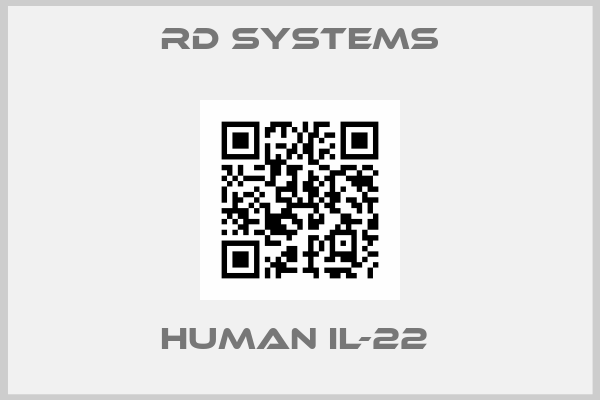 RD Systems-Human IL-22 