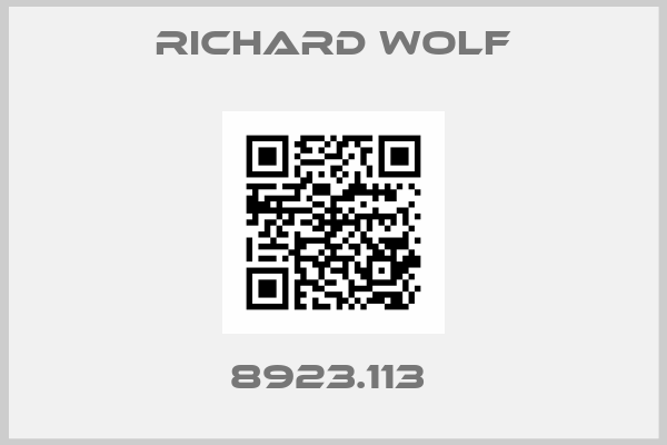 RICHARD WOLF-8923.113 