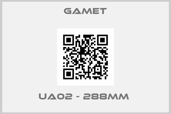 Gamet-UA02 - 288mm 