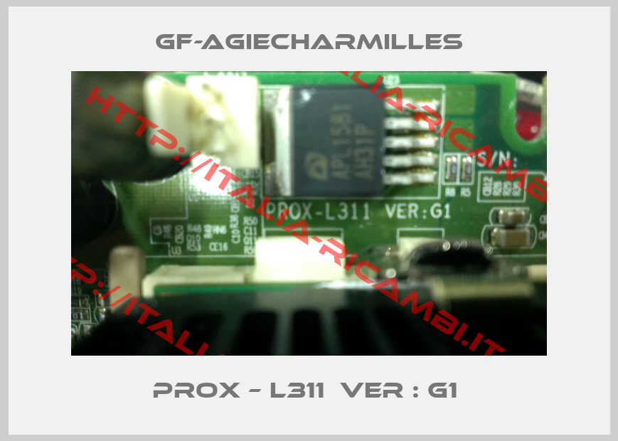 GF-AgieCharmilles-PROX – L311  VER : G1 